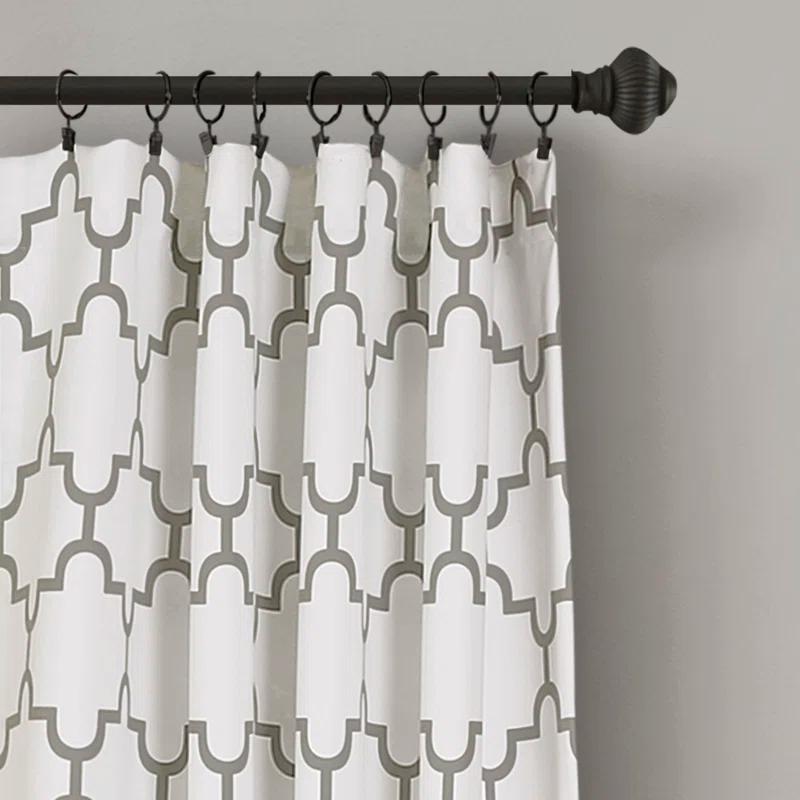 Lush Decor Polyester Room Darkening Curtain Pair (Set of 2)