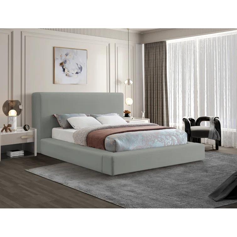 Wrought Studio™ Ishia Upholstered Platform Bed