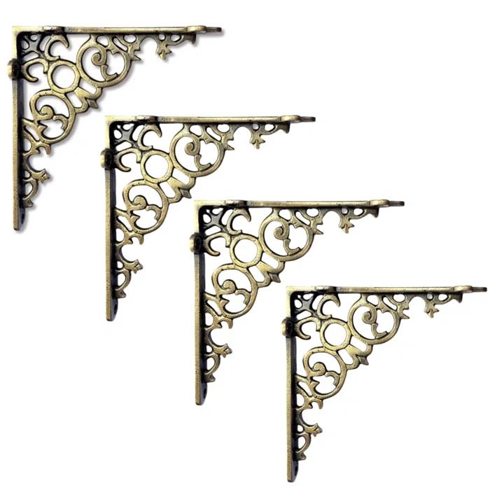 NACH Scroll Shelf Bracket (Set of 4)
