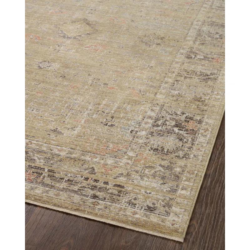 Magnolia Home by Joanna Gaines x Loloi Magnolia Home By Joanna Gaines X Loloi Millie Gold / Charcoal Area Rug