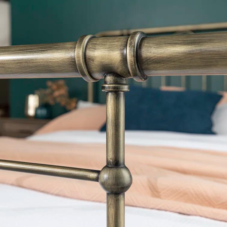 Winston Porter Bronny Metal Open-Frame Bed