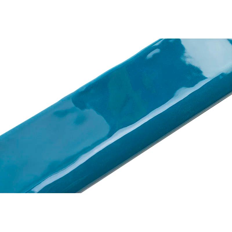 Bond Tile Brookline 10" x 2" Ceramic Bullnose Wall Tile Trim