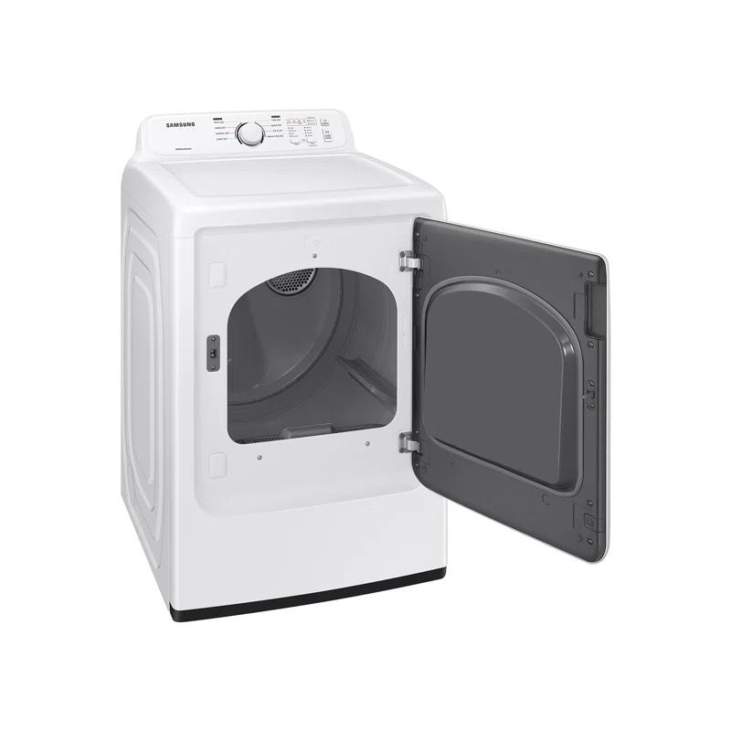 Samsung 7.2 cu. ft. Electric Dryer with Sensor Dry and 8 Drying Cycles