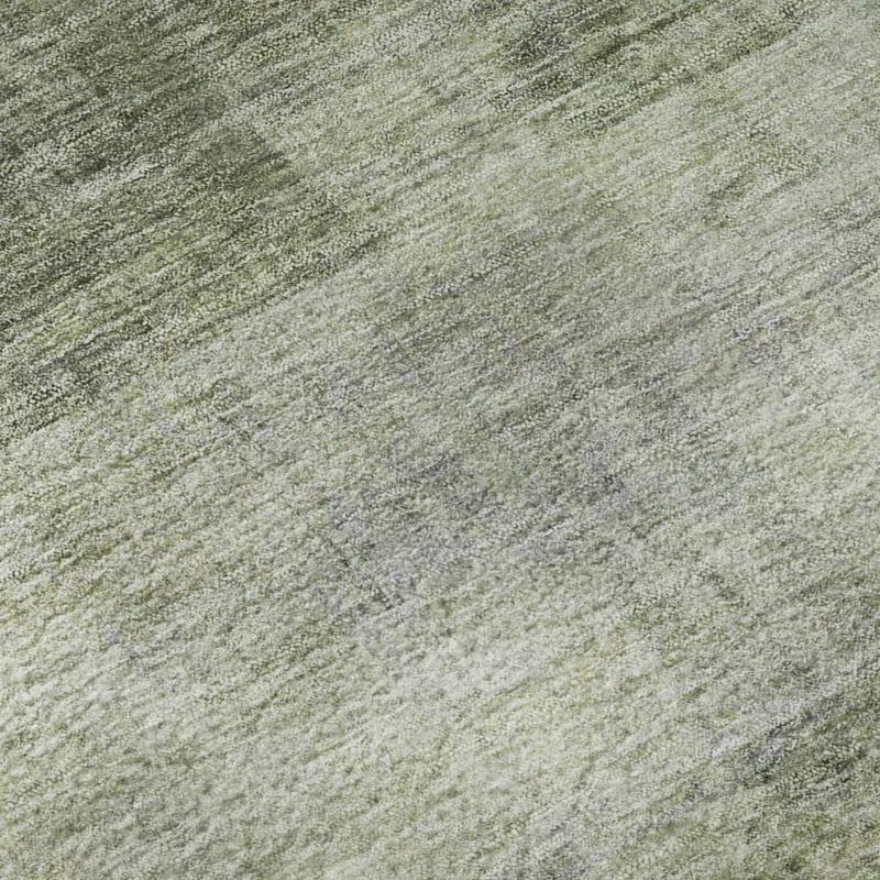 Premium Machine Washable Cerrito AMF568 Olive Rug