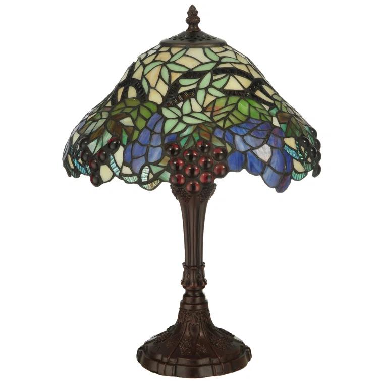 Meyda Lighting Meyda Tiffany & Stained Glass Metal Table Lamp