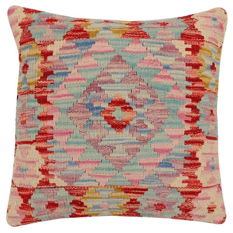 Arshs Fine Rugs Tribal Kilim Pillow No Decorative Addition Throw Pillow