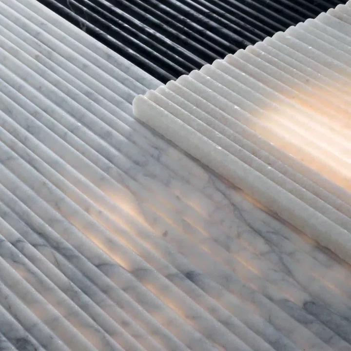 Large Format 12'' W x 24'' L Marble Singular Tile