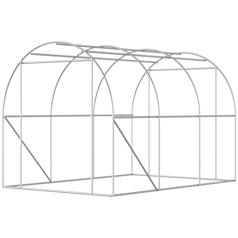 Outsunny 116' W x 78' D Hobby Greenhouse