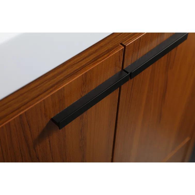 Mercury Row® Southmead 36'' Single Bathroom Vanity with Resin Top