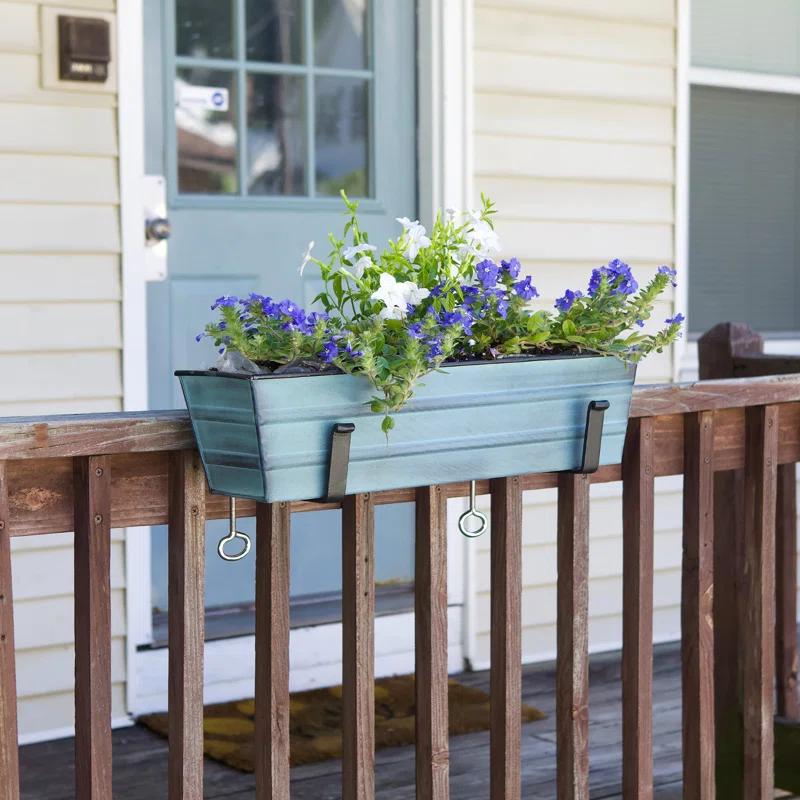 ACHLA Metal Window Box Planter