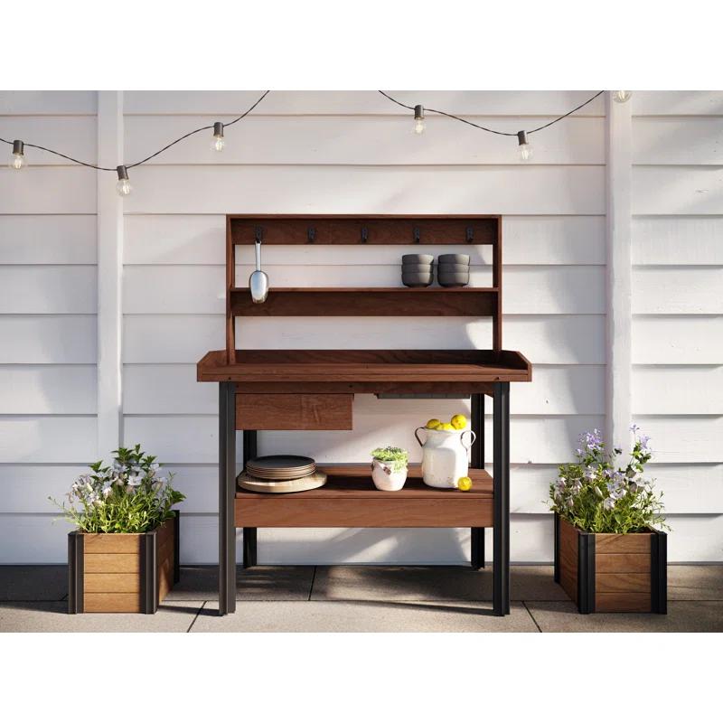 Vita Cedar Potting Bench