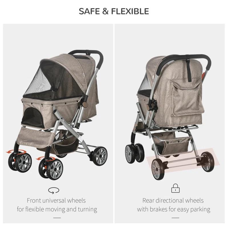 Erie Foldable Pet Stroller