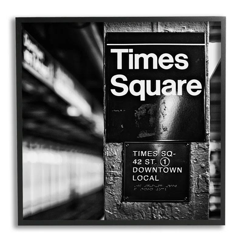 Stupell Industries " Time Square Subway New York City Urban " by Susan Bryant