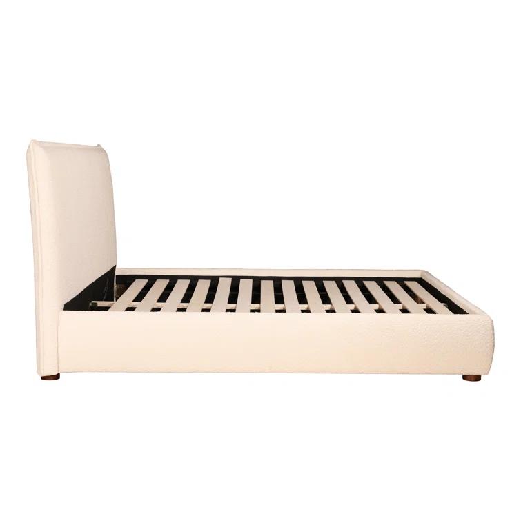 Virgil Louis Upholstered Panel Bed