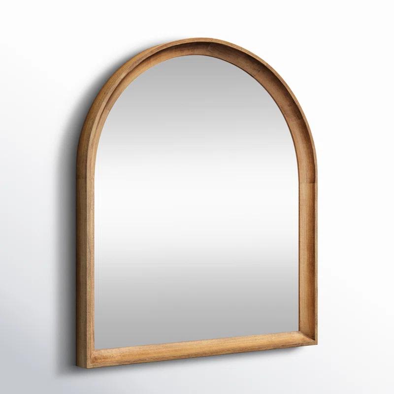 Branwell Wood Flat Mirror