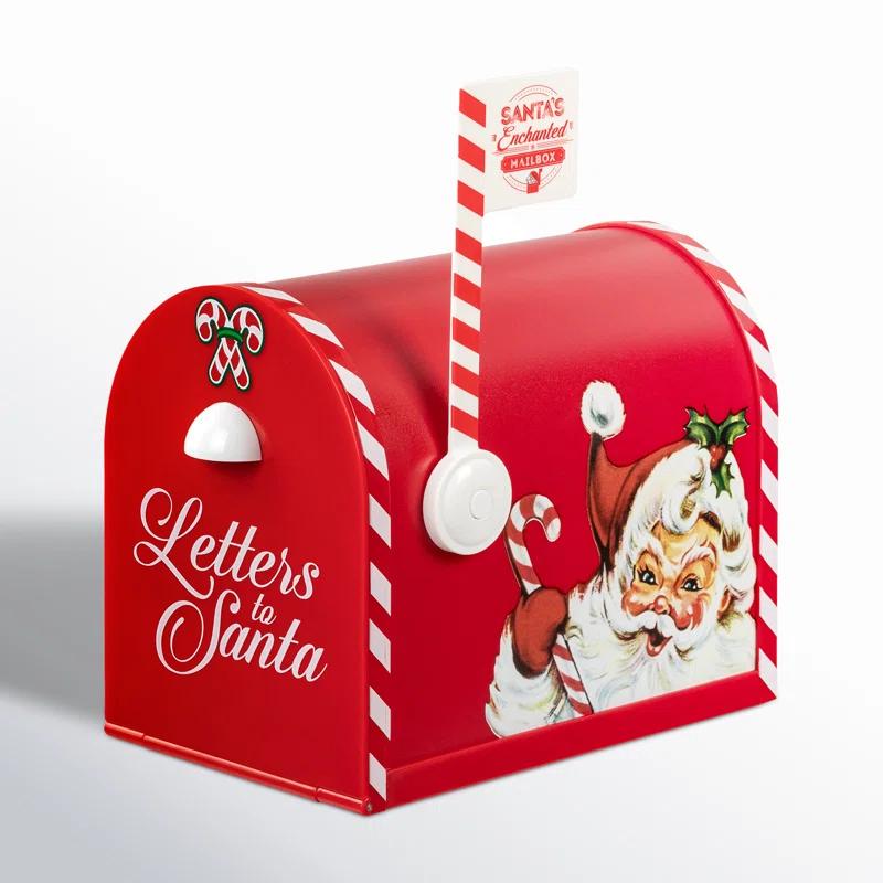 Mr. Christmas Magic of Christmas 10 in. Santa's Enchanted Mailbox