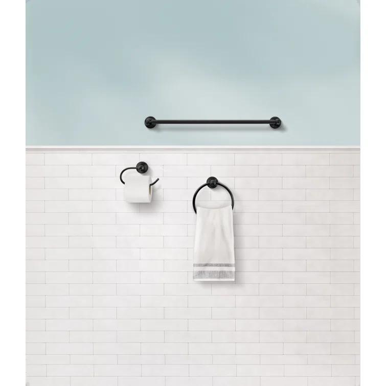Moen Preston Wall Mounted Towel Bar DN8424BL