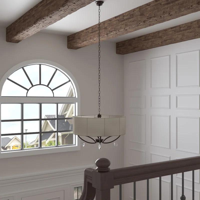 Ekena Millwork Salvaged Timber HeritageTimber Faux Wood 3-Sided Ceiling Beam (U-Beam)