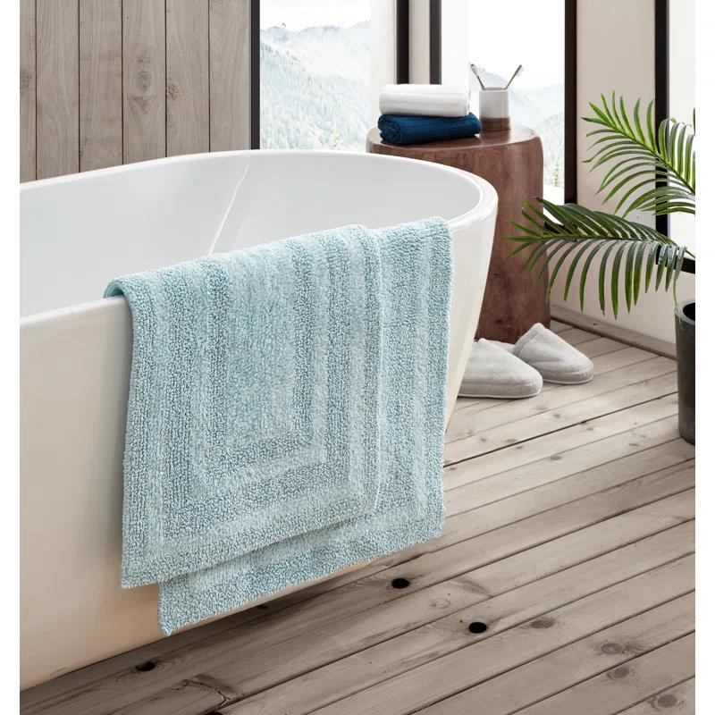 Eddie Bauer Logan Cotton 2 Piece Bath Rug Set