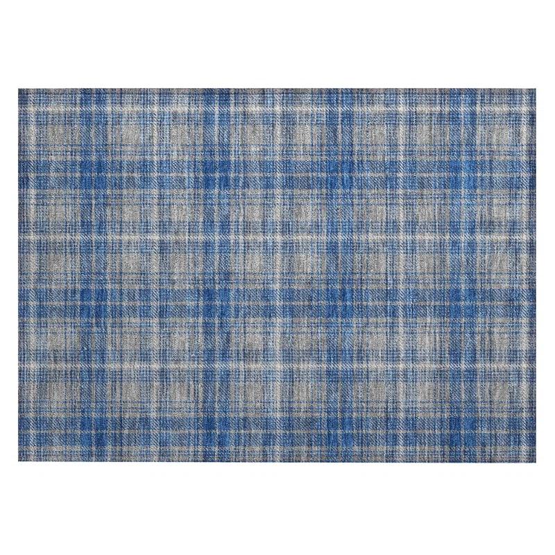 Machine Washable Indoor/Outdoor Chayden ACN993 Gray Rug