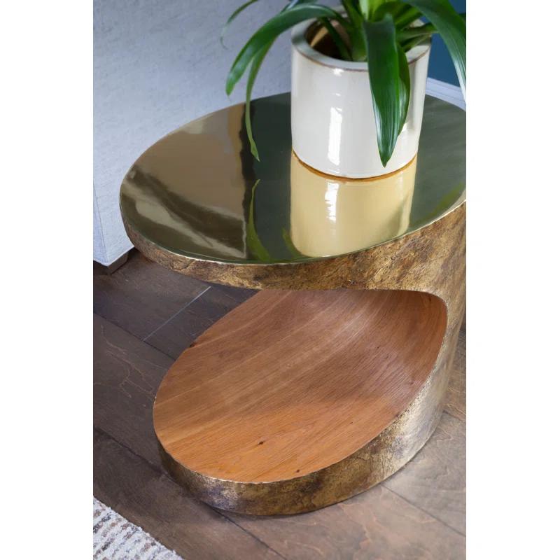 Artistica Home Signature Designs Thornton Oval Side Table