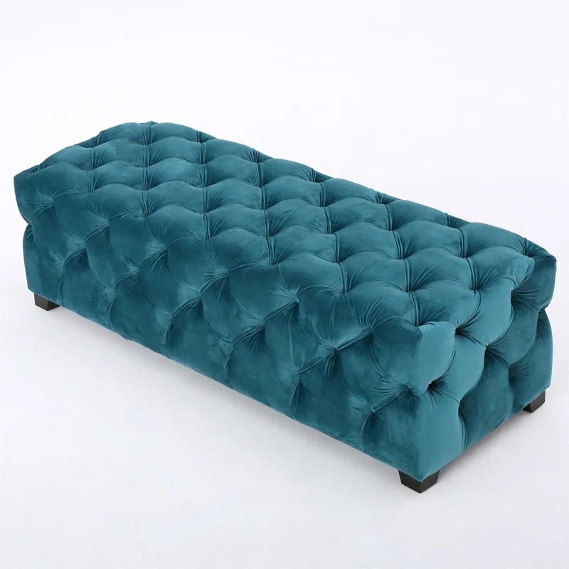 Everly Quinn Versatile Ottoman With Exquisite Design For Home Enhancement And Comfort