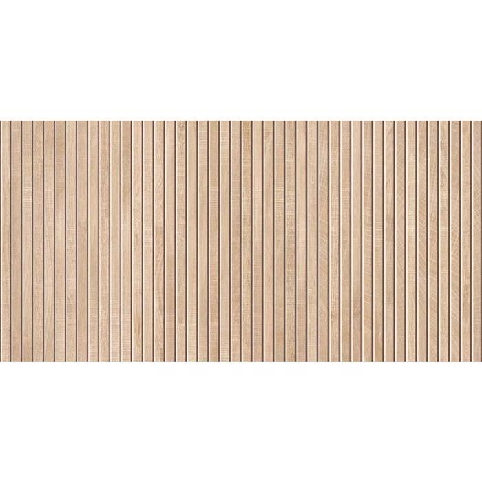 Apollo Tile Bois Ribbon 23.77" x 47.25" Matte Natural Porcelain Deco Wall and Floor Tile 15.49 sqft/case 2-pack