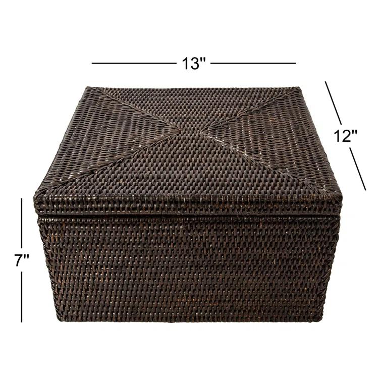 Arine Handmade Coastal Decorative Basket 1