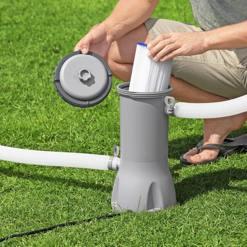 Bestway Bestway Flowclear 1,000 Gallons per Hour Above Ground Swimming Pool Filter Pump
