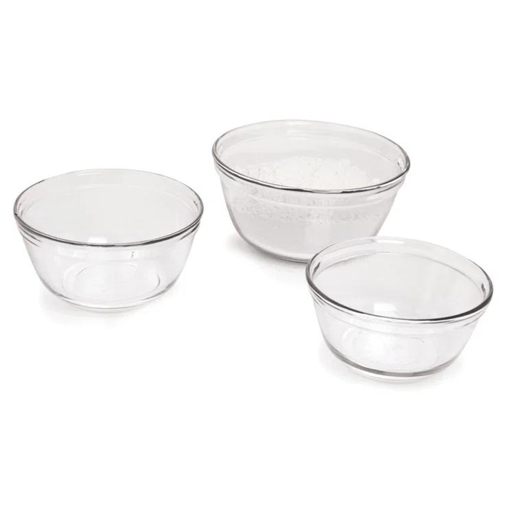 Rebrilliant Alta Glass Nested Mixing Bowl Set