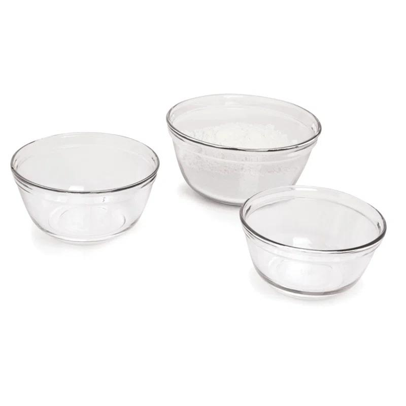 Alta Glass Nested Mixing Bowl Set