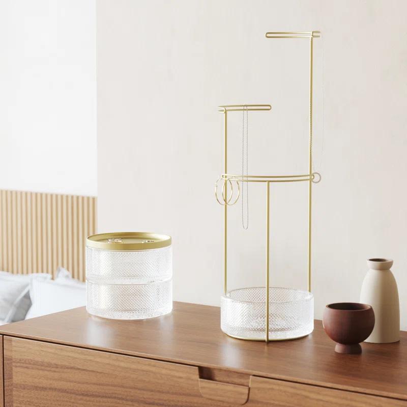 Umbra Tesora Glass Jewelry Storage Box