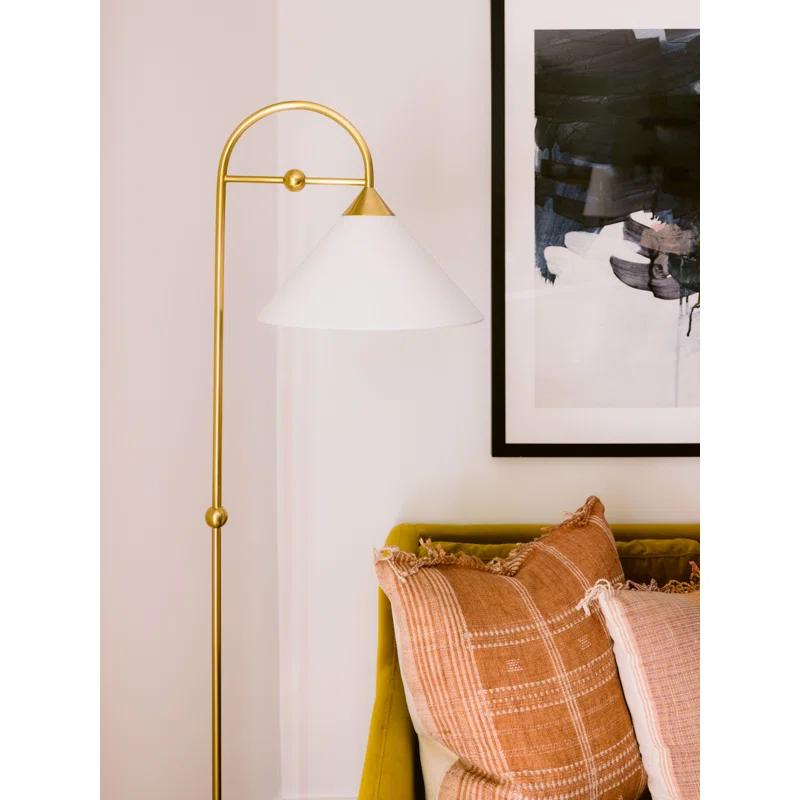 Talise Floor Lamp - Brass
