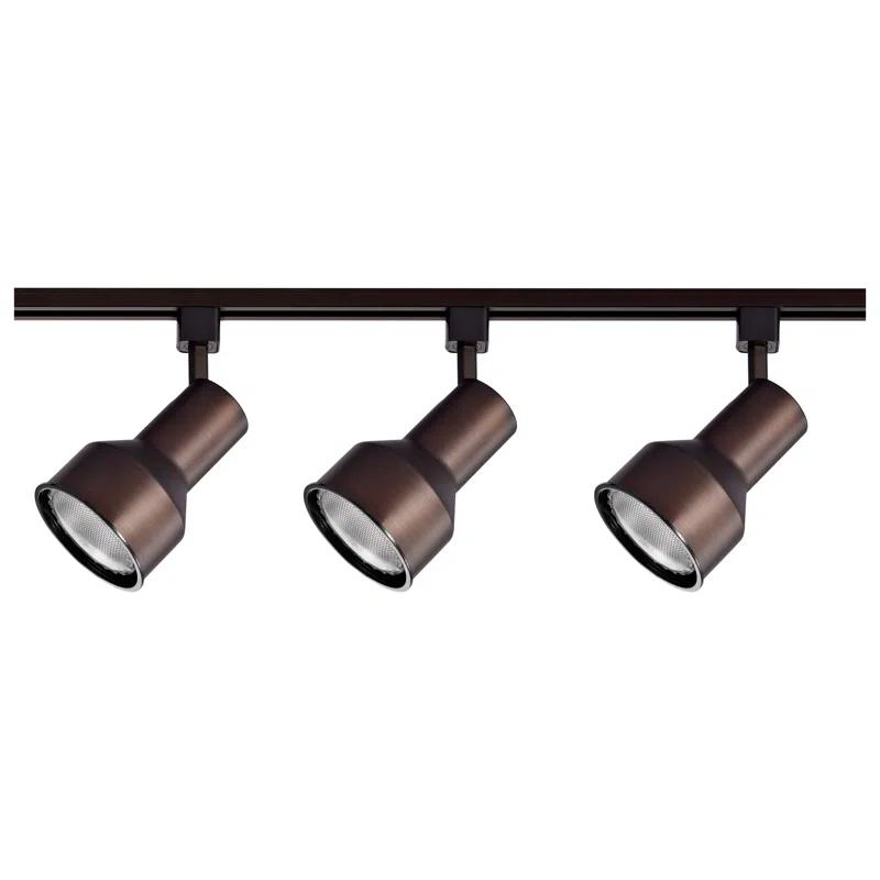 Nuvo 48'' 3 -Light Track Track Kit with Dimmable and Adjustable Head