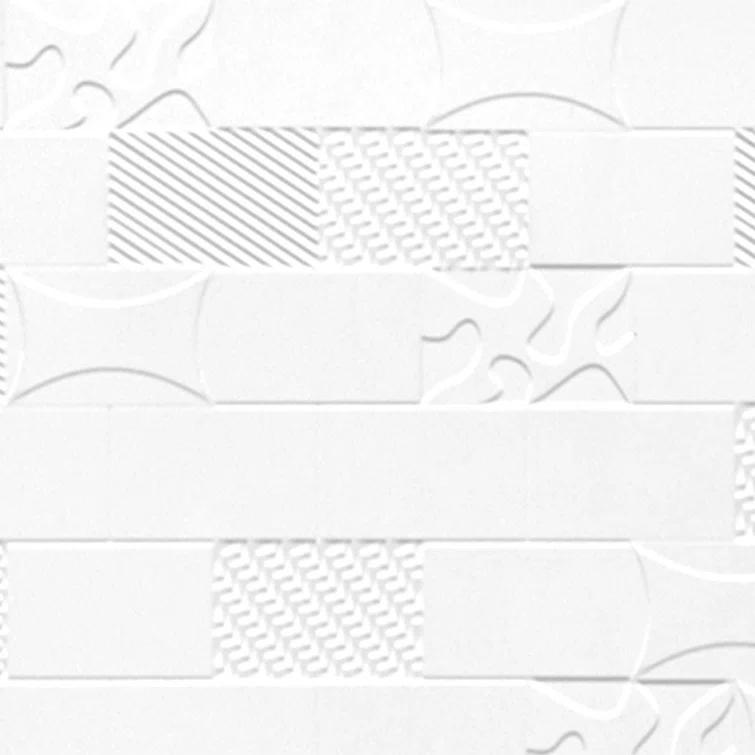 FromPlainToBeautifulInHours Versa MirroFlex 4ft. x 8ft. Glue Up PVC 3D Wall Panels 96 sq.ft. (Set of 3)