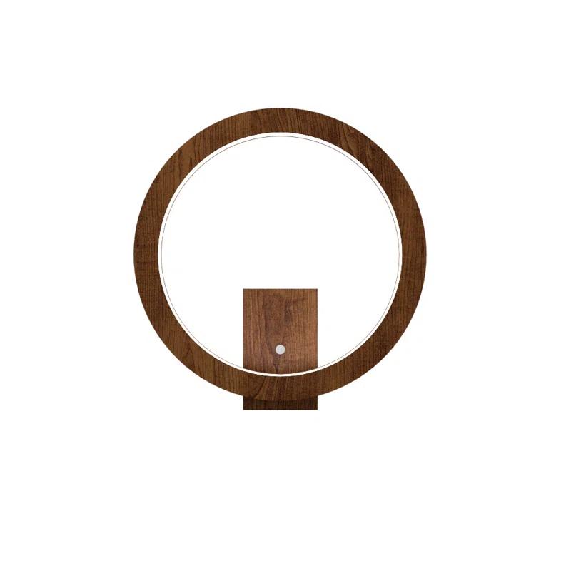 Frame Manufactured Wood LED Flush Mounted Sconce