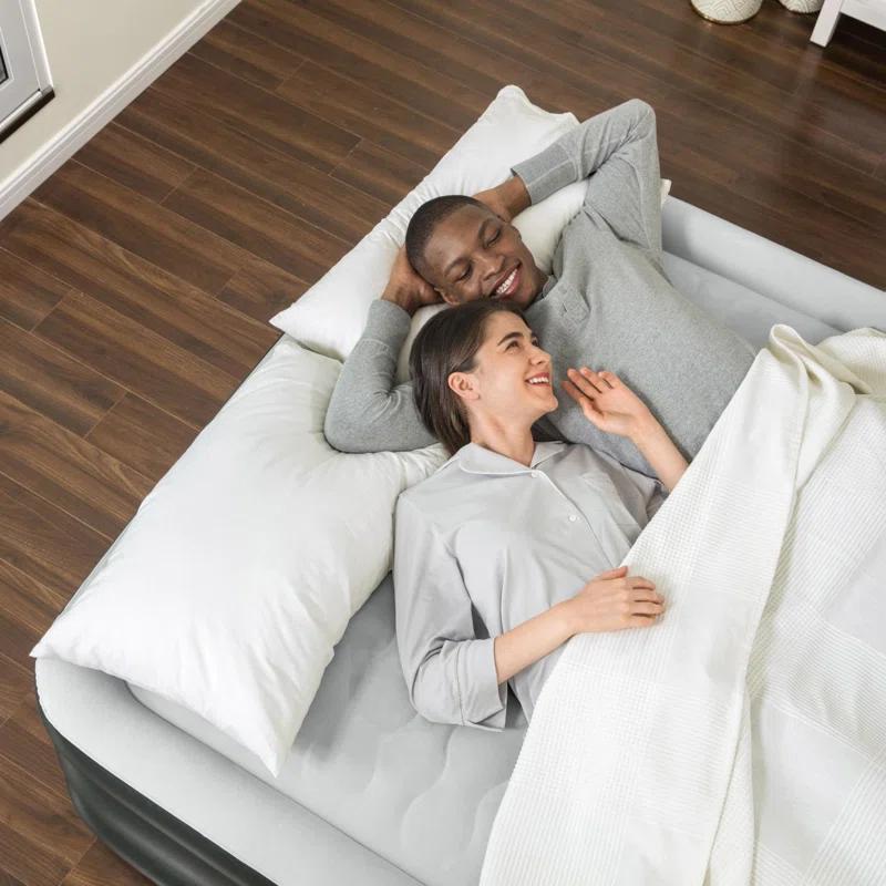 Bestway Sealy Tritech Inflatable Air Mattress Bed Queen 20" with Built-In AC Pump & Bag