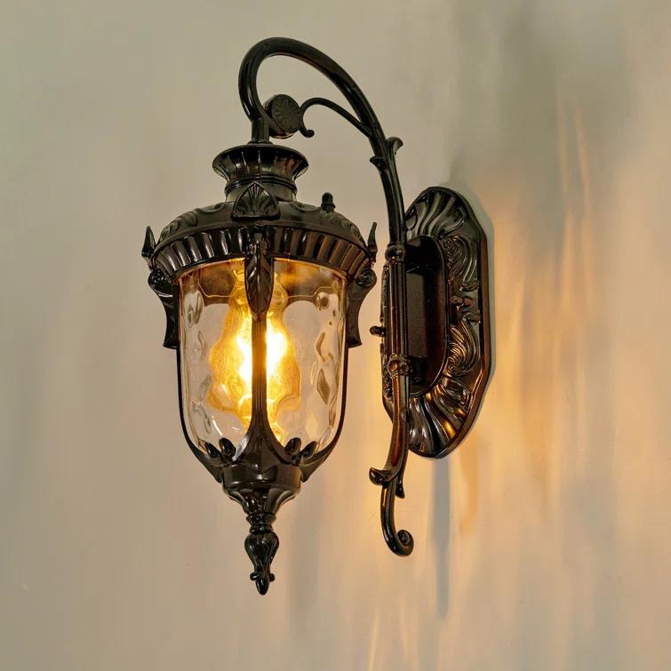 Fleur De Lis Living Stockard 1-Light Waterproof Outdoor Wall Light