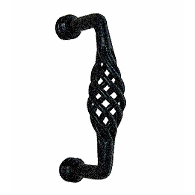The Renovators Supply Inc. Dresser Drawer Handles Birdcage Cabinet Center to Center Wrought Iron 4 7/8" Center to Center Birdcage Pull