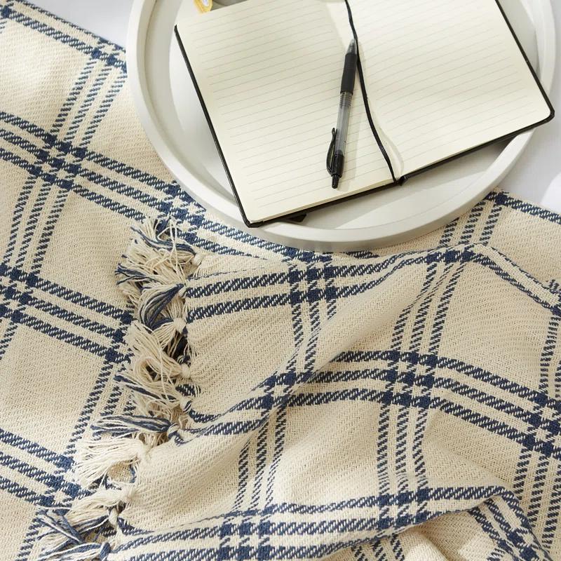 Design Imports Hand Woven Throw Blanket