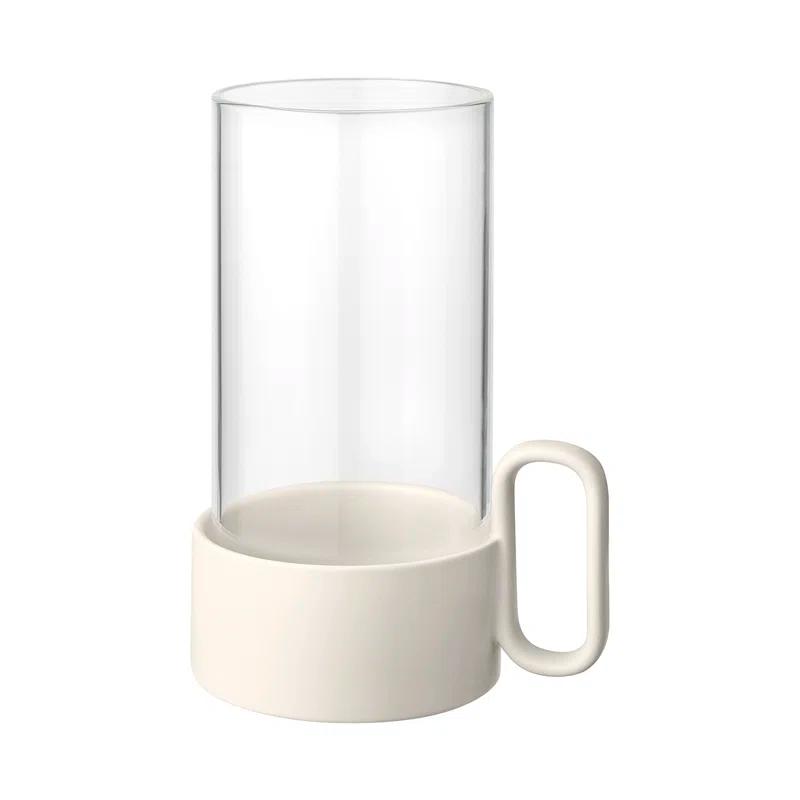 Blomus YURAGI Ceramic Hurricane Candle