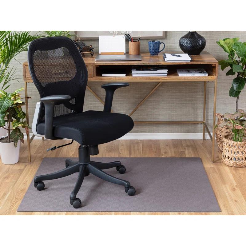 Anji Mountain Beluga Non-Skid Low Medium Pile Carpet Chair Mat