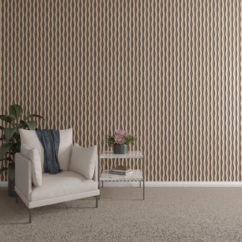 Eastport Adjustable Wood Decorative Slat Wall Panel Kit