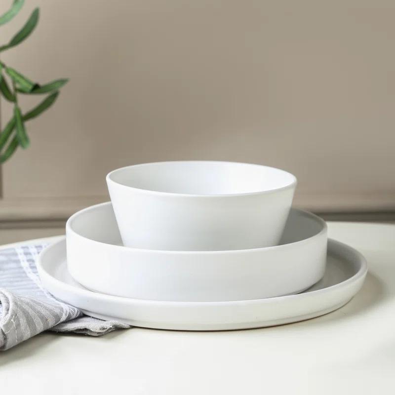 Stone Lain Elica 24-Piece Dinnerware Set Stoneware (Set of 24)