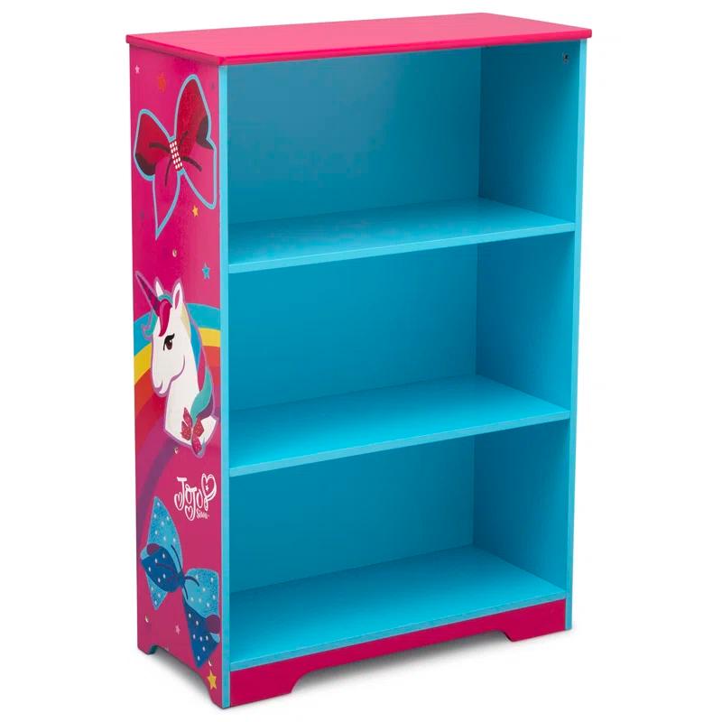 Delta Children Rainbow Unicorn Deluxe 37.5" Bookcase