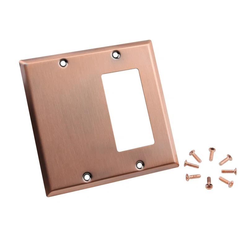 No Subject 1 - Gang Standard Combination Wall Plate
