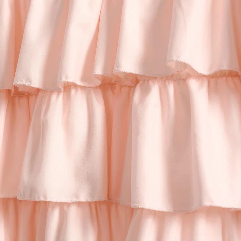 Lush Decor Belle Ruffled 84'' W Window Valance