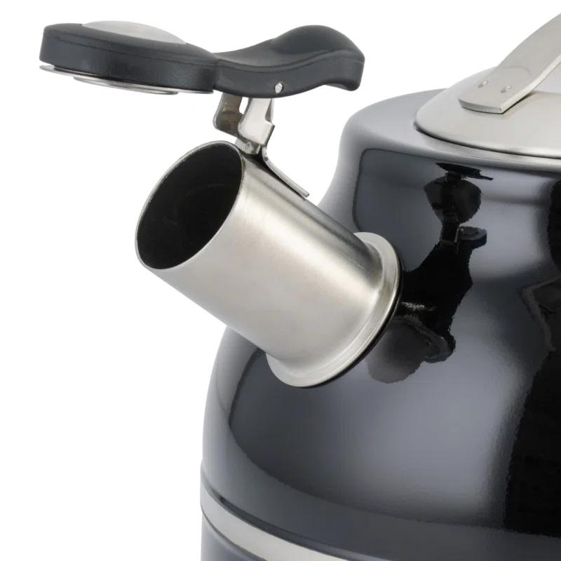 Kenmore Elite Kenmore Elite Costner 2.3 Quarts Stainless Steel (18/8) Whistling Stovetop Tea Kettle