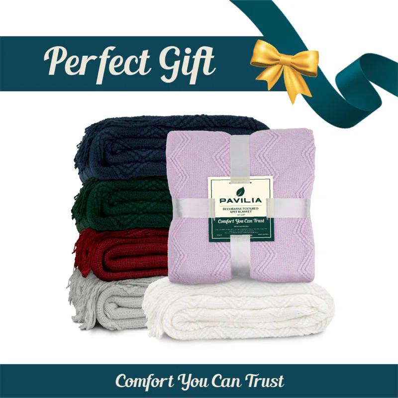 Pavilia Throw Blanket