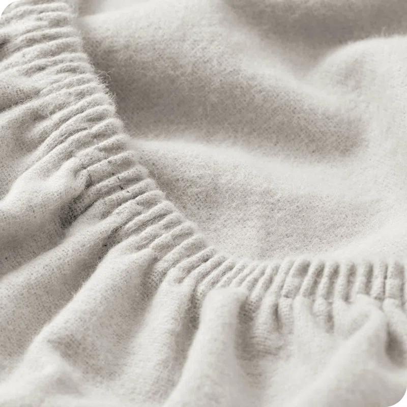 Bare Home Flannel Fitted Sheet